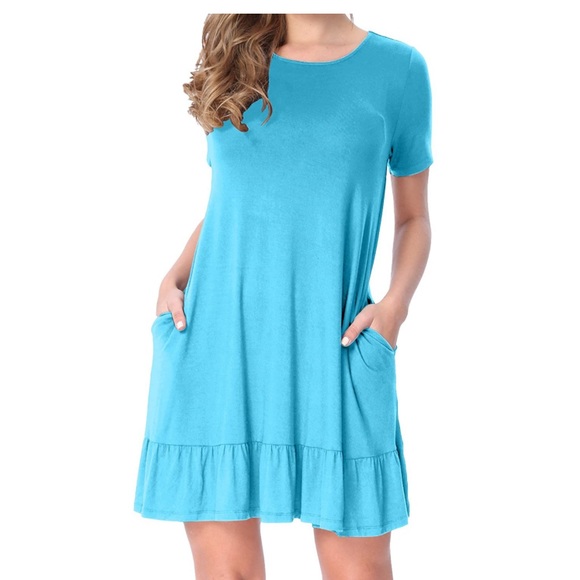 LAINAB I Swing Dress with Pockets - Picture 1 of 7